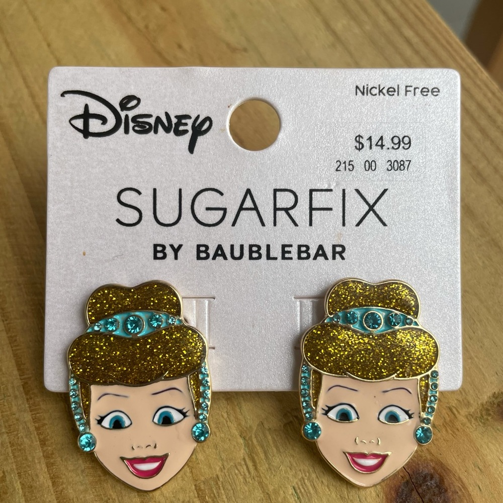 HARD TO GET! Sugarfix x BaubleBar Cinderella earrings